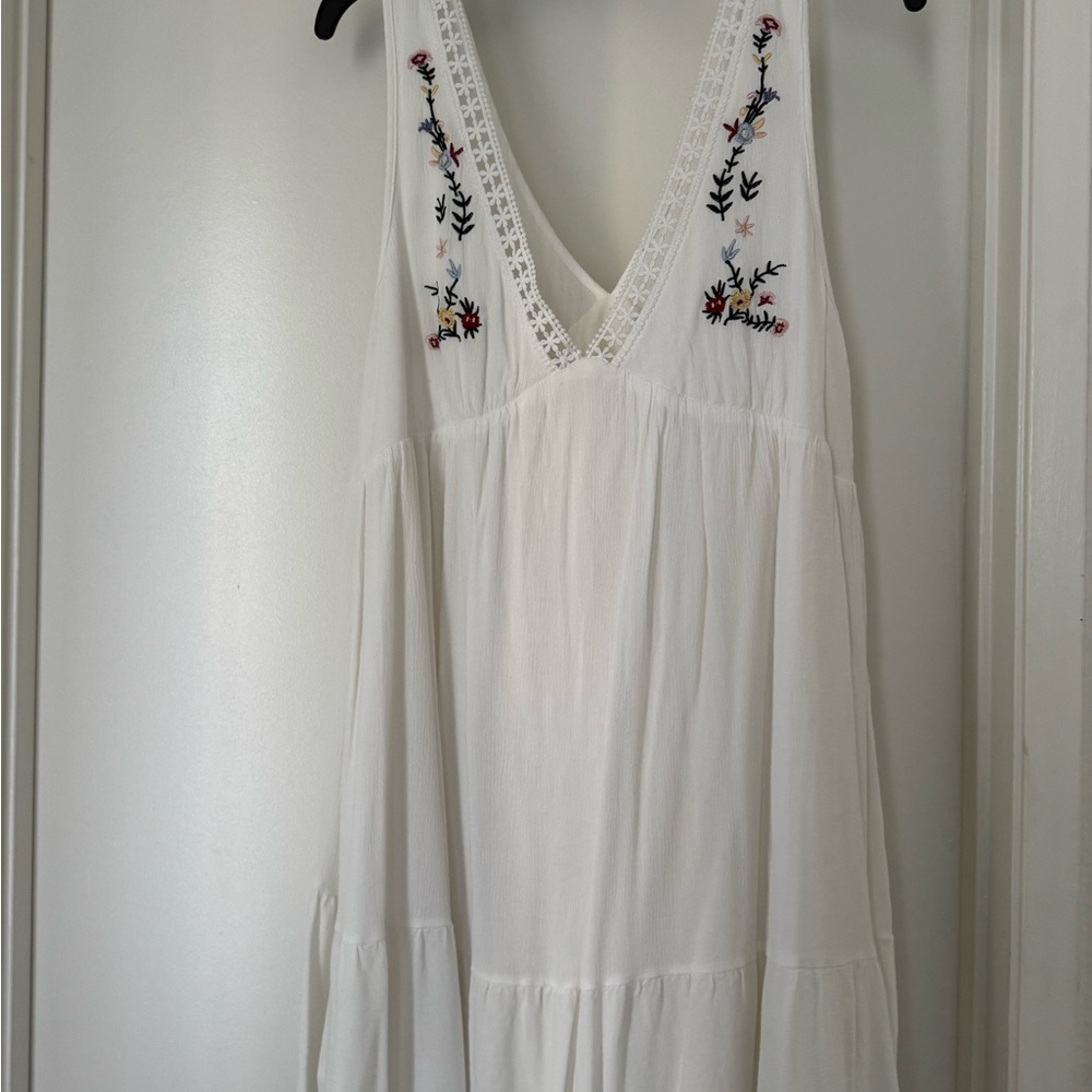 SHEIN Elegant Cream Dress